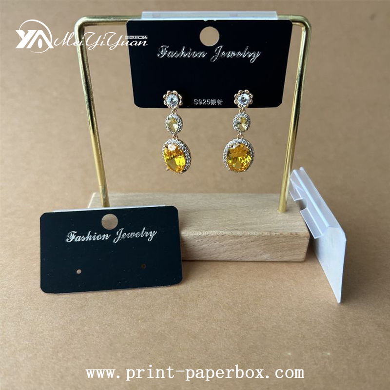 Exquisite jewelry paper card