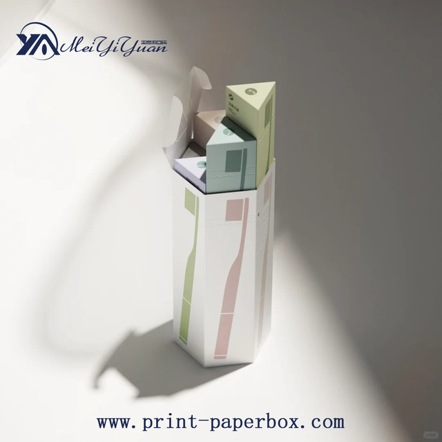 Irregular box-octagonal box triangular box