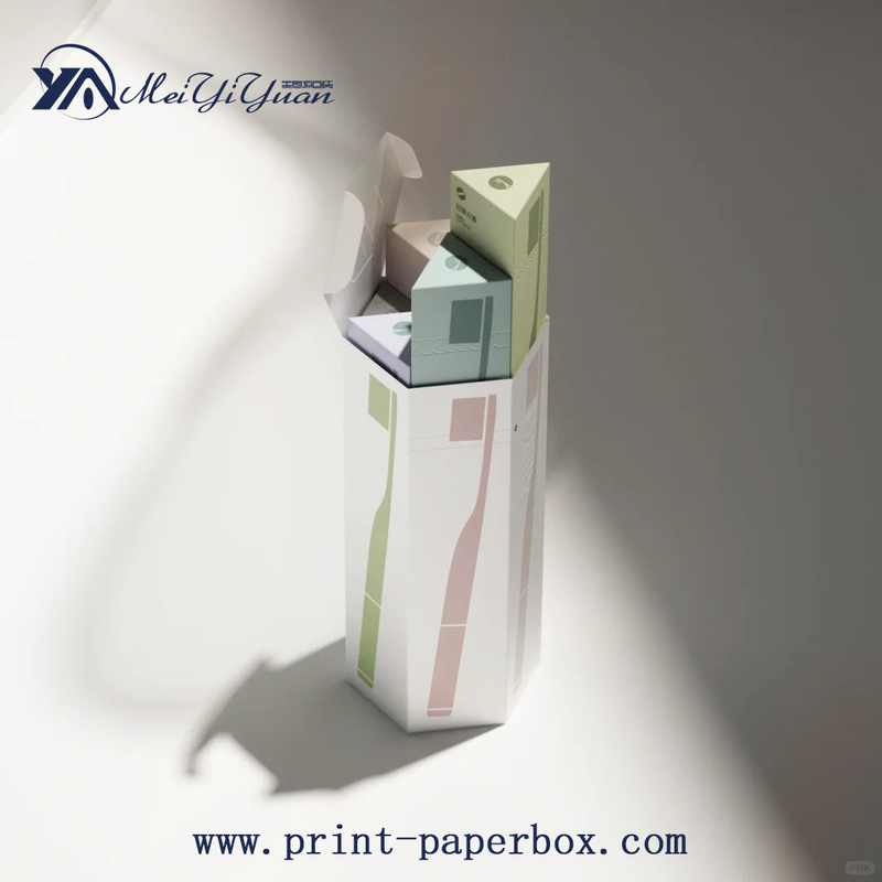 Irregular box-octagonal box triangular box