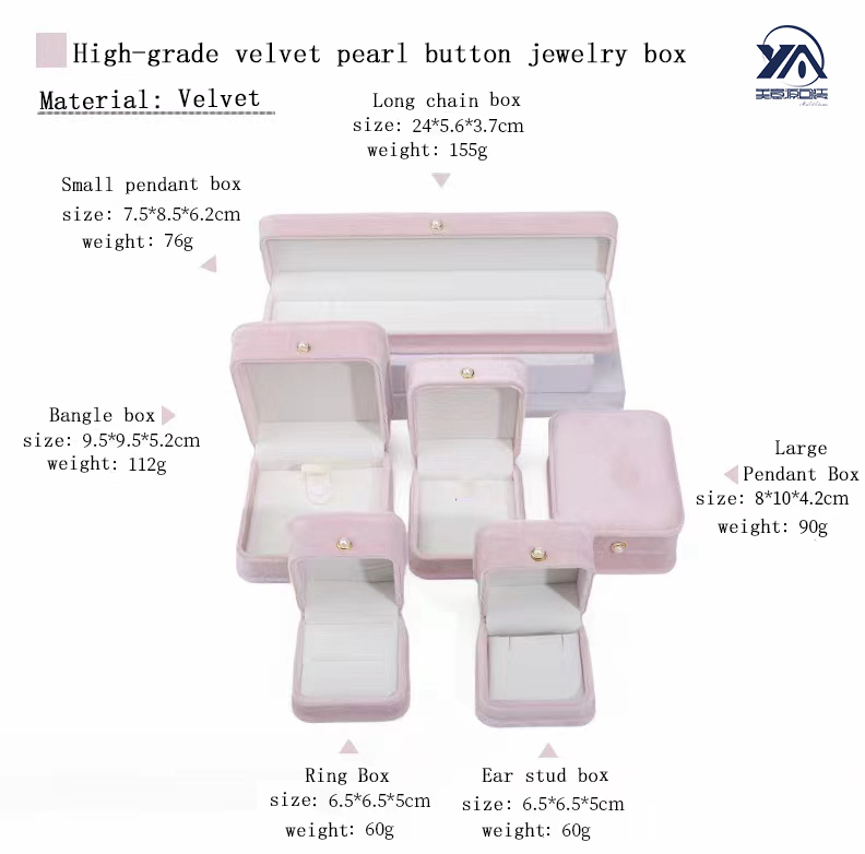 Luxury Flocking Jewelry Box