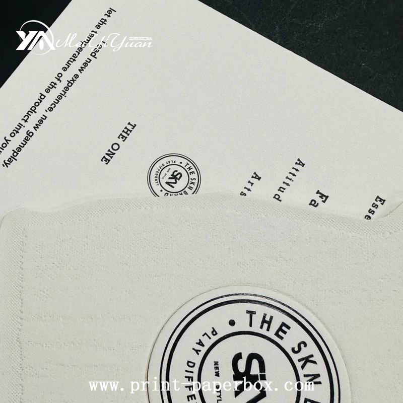 Simple Milky White Special-shaped Tag