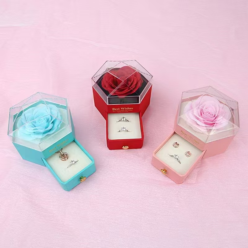 High-grade Diamond Drawer Jewelry Box