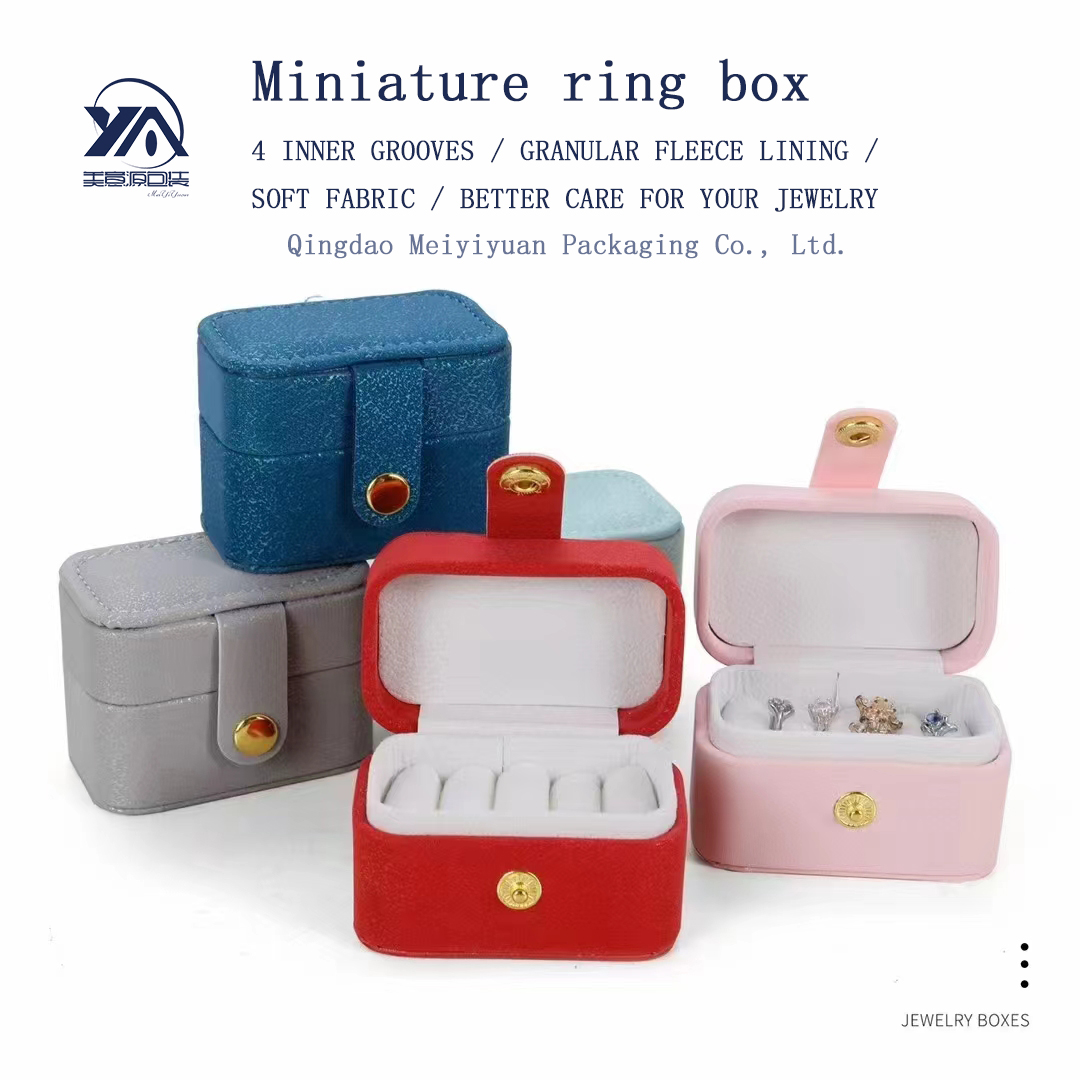 Luxury Flocking Jewelry Box