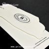 Simple Milky White Special-shaped Tag