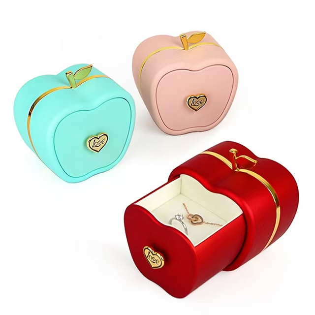 Apple Jewelry Box Necklace Box