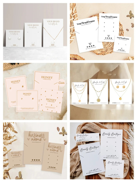 Necklace Card/ring Card/earring Card/stud Card/earring Card