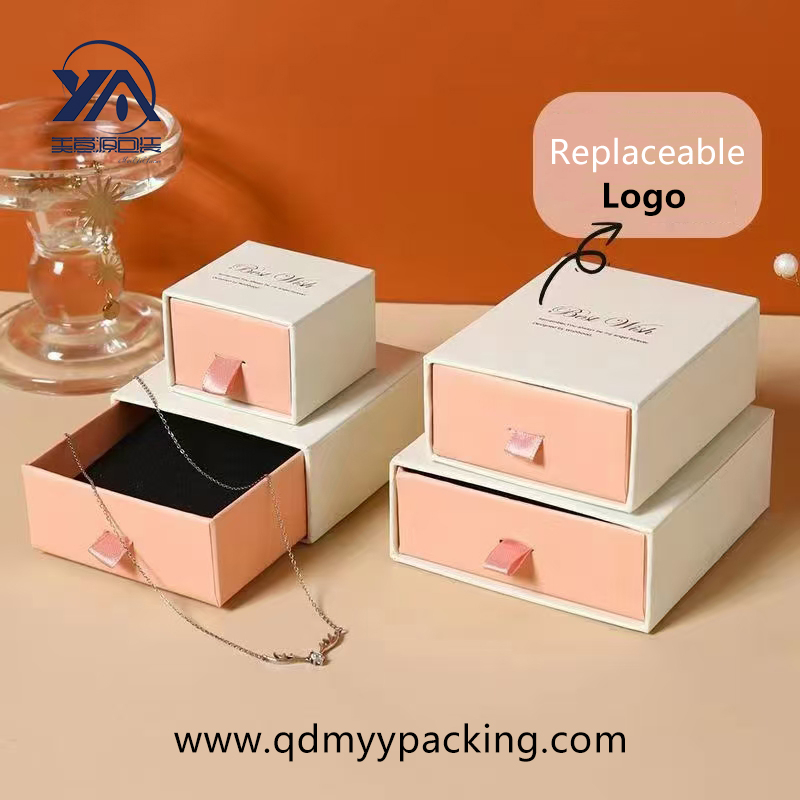 Luxury High-end Paper Necklace Jewelry Box
