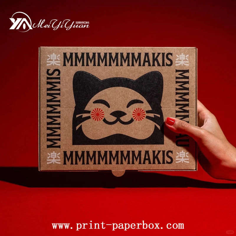 Kraft Paper Airplane Box