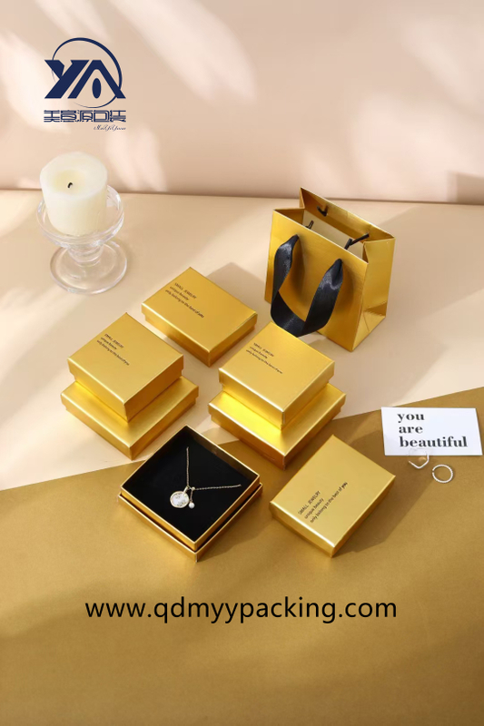 Luxury High-end Paper Necklace Jewelry Box