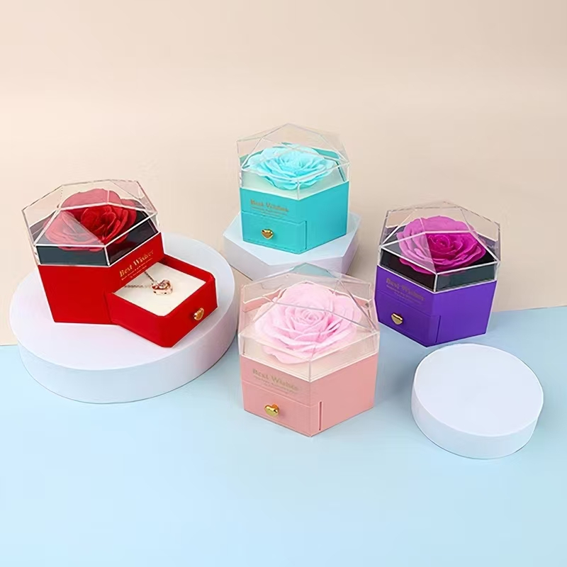 High-grade Diamond Drawer Jewelry Box