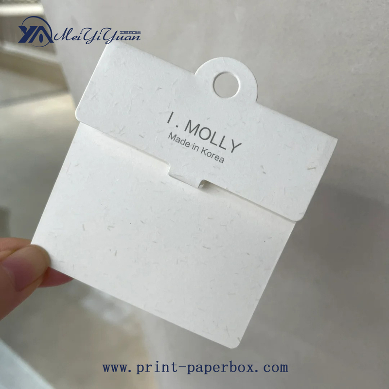 Pure White Vanilla Paper Card