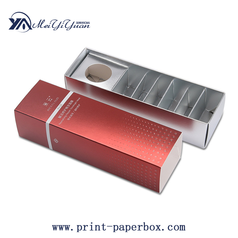 Gold And Silver Cardboard Box
