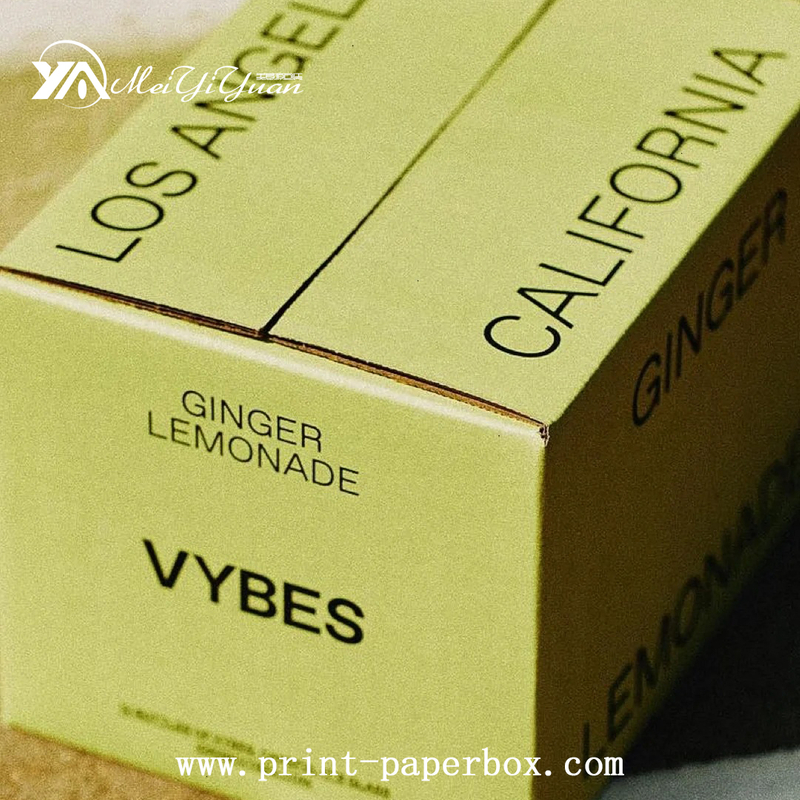 Color outer packaging butt box