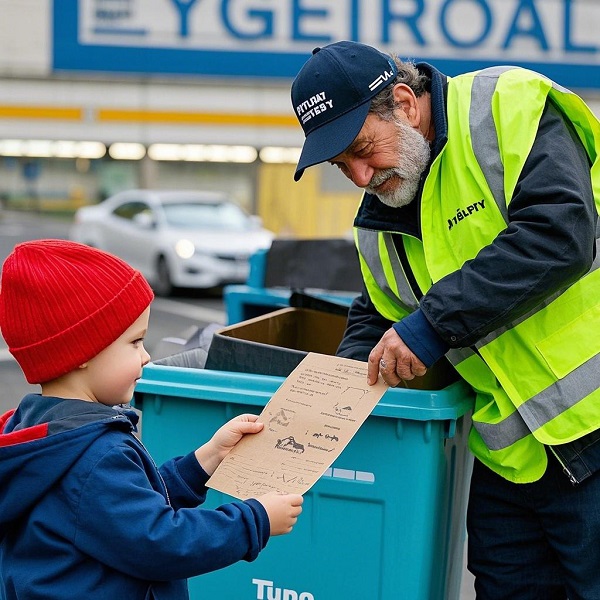 Recyclability and perfect closed loop of paper packaging