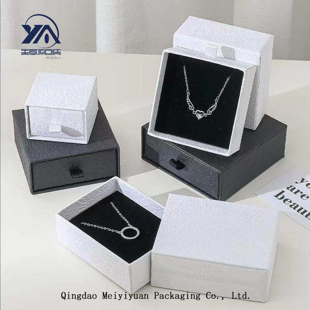 High-grade paper drawer jewelry box