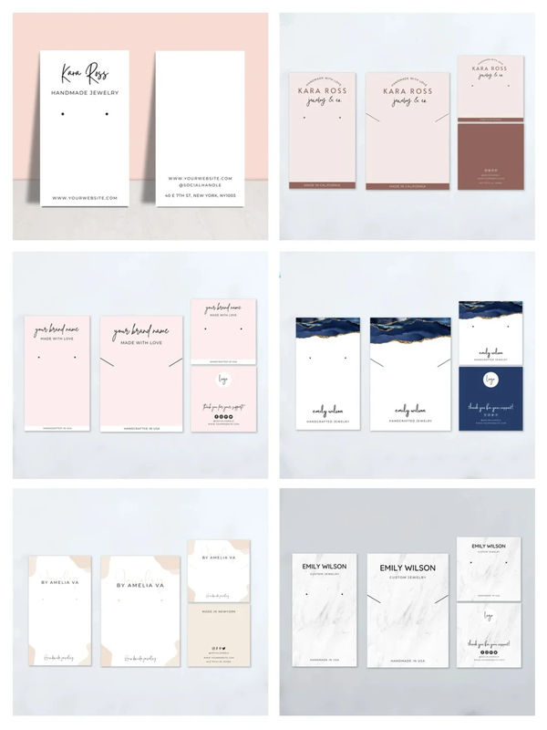 Necklace Card/ring Card/earring Card/stud Card/earring Card