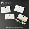 Exquisite jewelry paper card