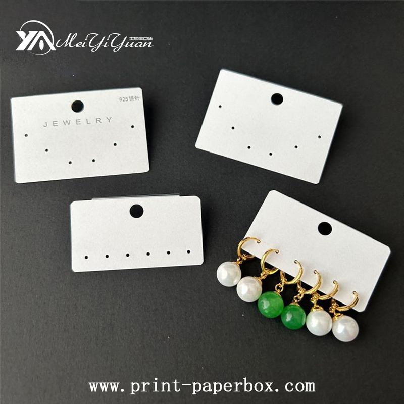 Exquisite jewelry paper card