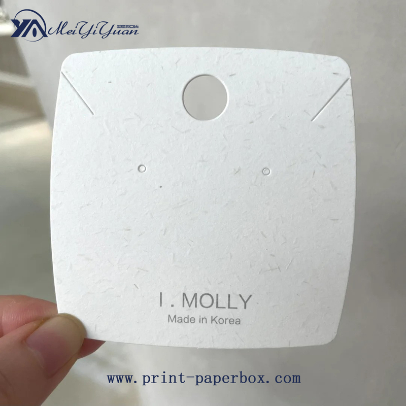 Pure White Vanilla Paper Card