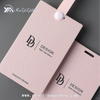 Pink Clothing Tag