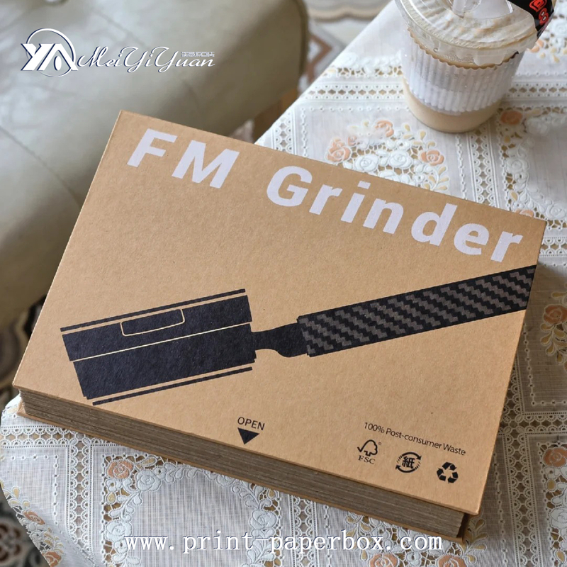 Corrugated Honeycomb Paper Magnetic Box