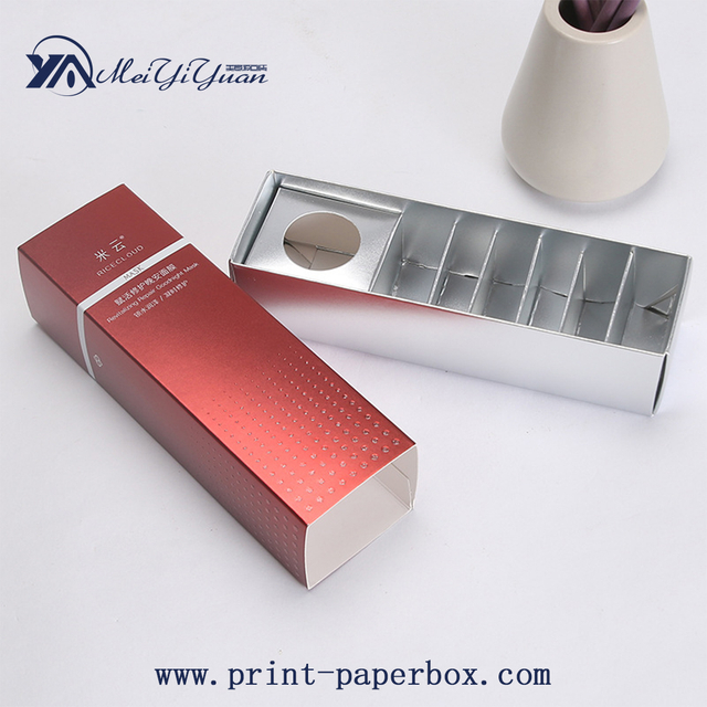 Gold And Silver Cardboard Box
