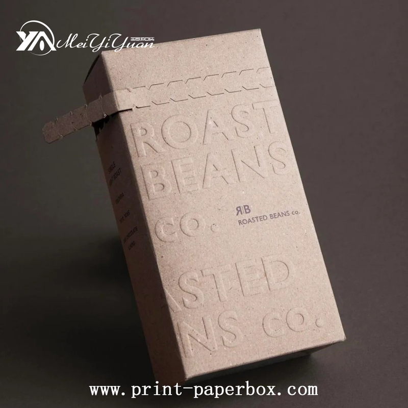 Tearing box zipper packaging box
