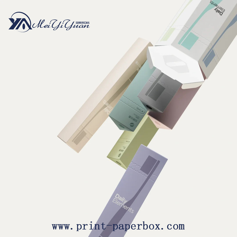Irregular box-octagonal box triangular box