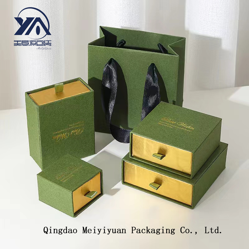High-grade paper drawer jewelry box