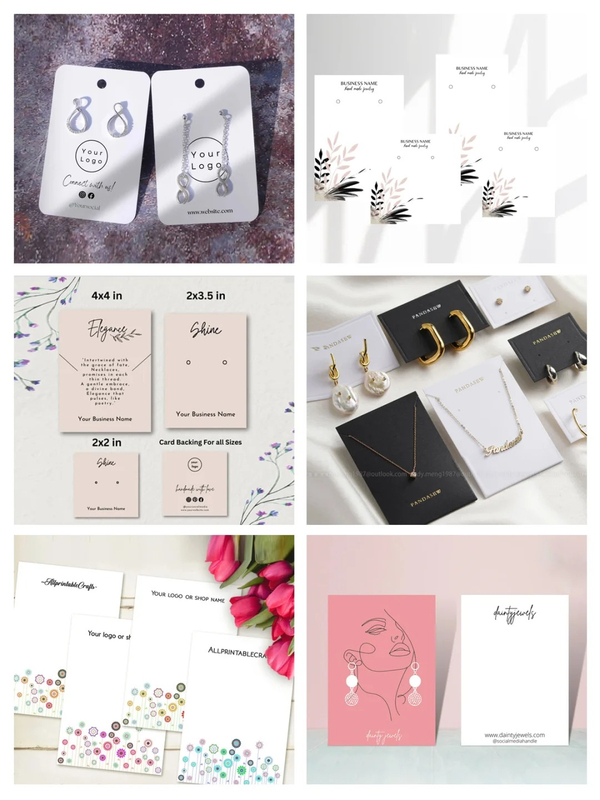 Necklace Card/ring Card/earring Card/stud Card/earring Card