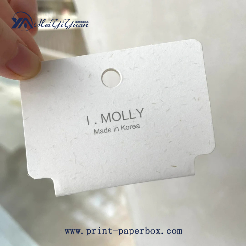 Pure White Vanilla Paper Card
