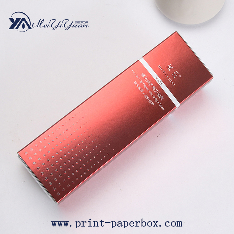 Gold And Silver Cardboard Box