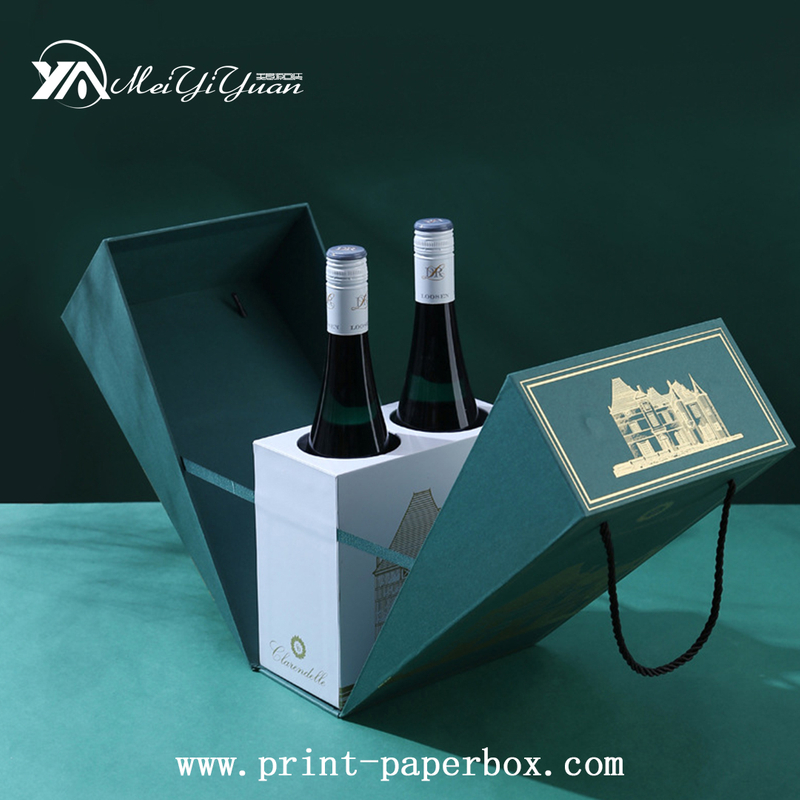 High-grade Double-open Hard Box Double-open Wine Box