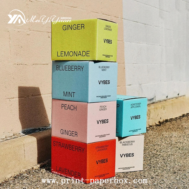 Color outer packaging butt box