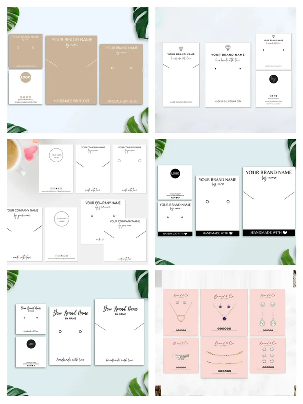 Necklace Card/ring Card/earring Card/stud Card/earring Card