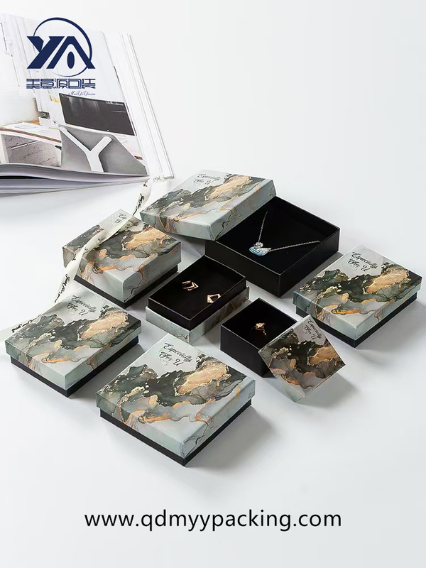 Luxury High-end Paper Necklace Jewelry Box