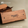 Kraft Paper Wooden Box