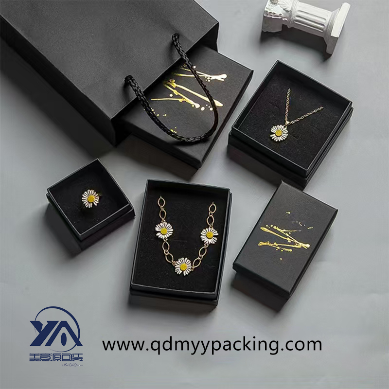 High-grade paper drawer jewelry box