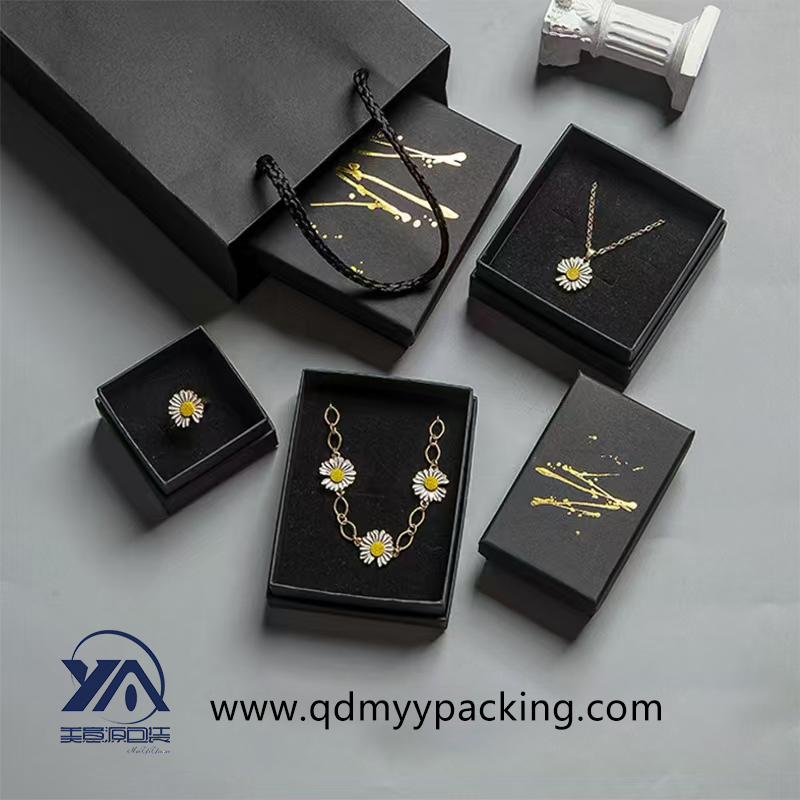 High-grade paper drawer jewelry box